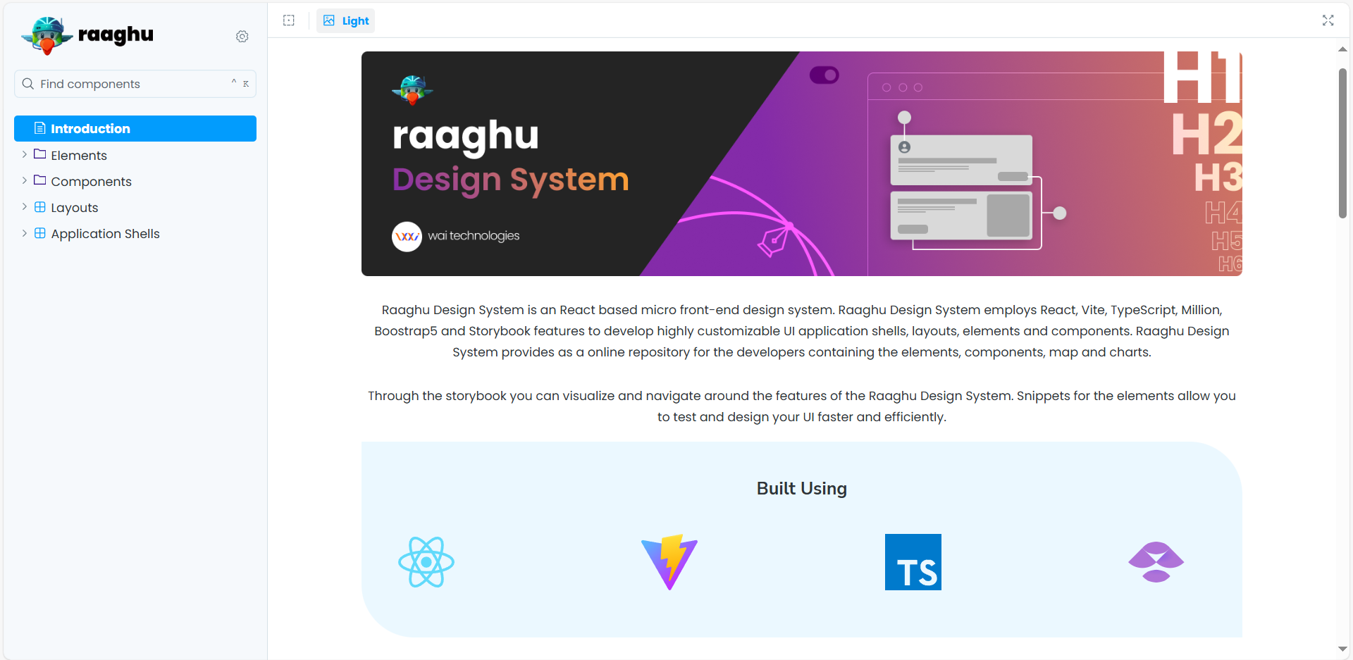 Raaghu Design System
